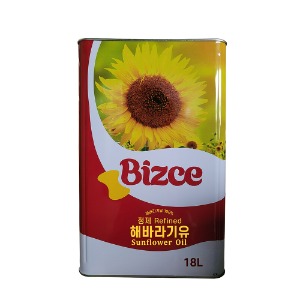 정제 해바라기유 Refined Sunflower Oil 60캔 (1파렛트)